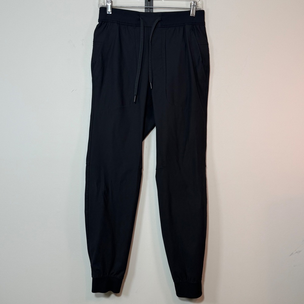 Lululemon ABC Jogger Mens Small Black Tapered Athletic Pants Gorpcore Travel
